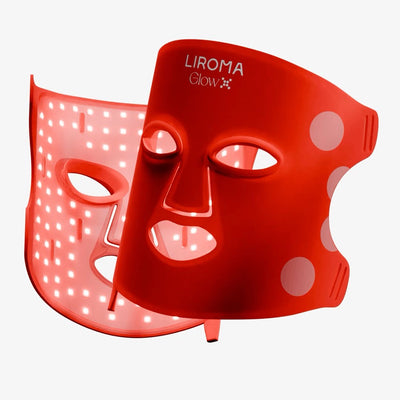 Liroma GLOW LED-Maske für Rotlichttherapie für einen strahlenden Teint