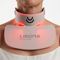 GLOW® LED-Gesichtsmaske - Lichttherapie mit Nabij-Infrarot & Rotlicht - Liroma