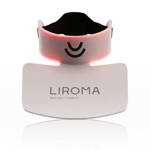 GLOW® LED-Gesichtsmaske - Lichttherapie mit Nabij-Infrarot & Rotlicht - Liroma