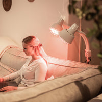 LIROMA® Infrarotlampe Doppelkopf – 507 – Ideal für zu Hause - Liroma