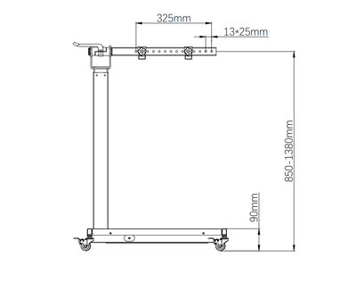 LIROMA® Universal elektrischer Ständer (horizontaal und verticaal) - Liroma