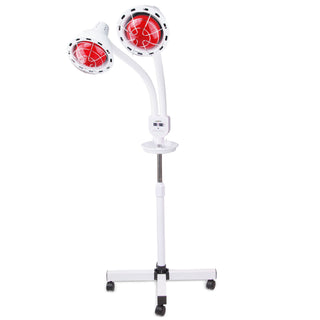 LIROMA® Infrarotlampe mit Doppelkopf – 507 – Ideal für zu Hause